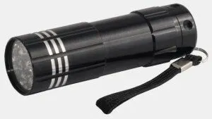 Фото №0 Фонарь ручной 1056 (3xR03) 9св/д в ассорт./алюм, Облик (разноцветн)