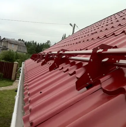 Фото №0 Снегозадержатель трубчатый (дл. 1000 мм)