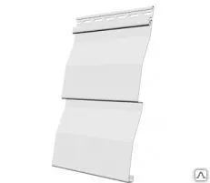 Фото №0 Виниловый сайдинг Деке Корабельный брус 3,66*0,232 (0,85 м2) цвет Пломбир