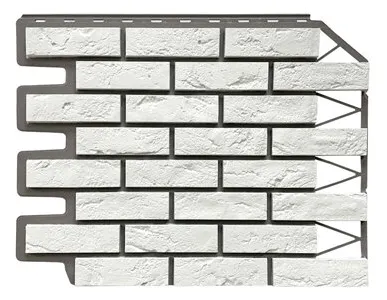 фото Фасадные панели FINEBER КИРПИЧ БАВАРСКИЙ (Белый)