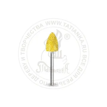 Фото №0 32F38-40 - Пламя, Ø хвостовика 2,3мм, Ø фрезы X 9,5мм, L фрезы 15,87мм (fine) SUB-32F38-40