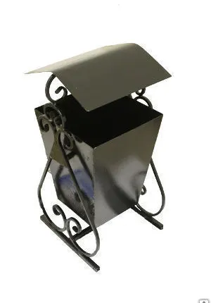 Фото №0 Урна для мусора кованная