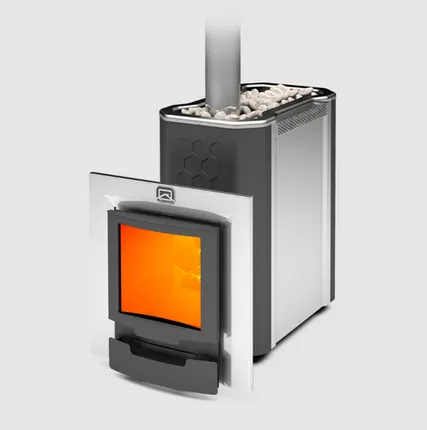 Фото №0 Печь для бани Сибирь-30 ЛКП Профи Панорама (2.0)