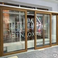 Фото №0 Слайдер из профильной системы Veka Slider