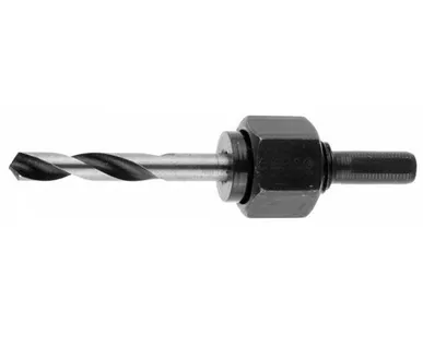 фото Державка ЗУБР с центрирующим сверлом для коронок по дереву, 19-30мм