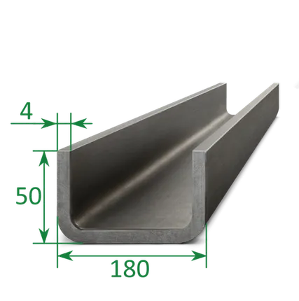 Фото №0 Швеллер гнутый 180х50х4