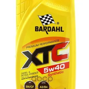 фото Bardahl 5W40 Xtc Sn/Cf 1L (Синт. Моторное Масло)