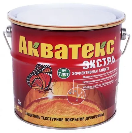 Фото №0 Акватекс-Экстра 3л орех