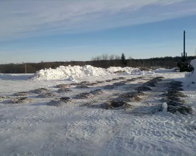 фото Сверление отверстий в грунте