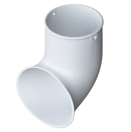 Фото №0 БЕЛЫЙ Слив трубы ПВХ колл. ЭЛИТ 12шт/уп АЛЬТА-ПРОФИЛЬ