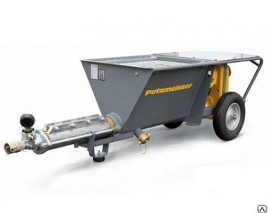 фото Универсальный шнековый растворонасос Putzmeister S5 EV