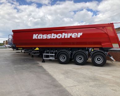 фото Самосвальный полуприцеп Kassbohrer dl 32 m3