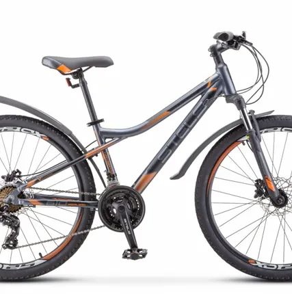 Фото №0 Горный (MTB) велосипед STELS Navigator 610D V 26 V010 антрацитовый 14" рама