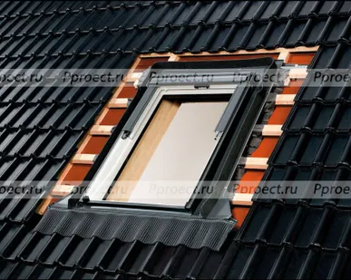 фото Velux EDW 0000 M08 (78*140) Оклад для профилированных кровельных материалов
