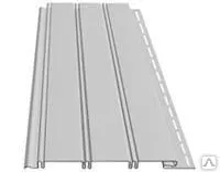 Фото №0 Сайдинг DOCKE Софит (пломбир)