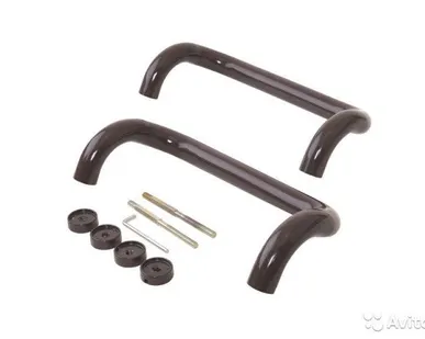 фото Ручка дверная Elementis изогнут. 300мм с крепл кор