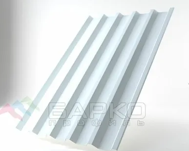 фото Профлист Н-44 - 1050 мм (1000 мм) RAL 9003 Матовый Полиэстер 0.7