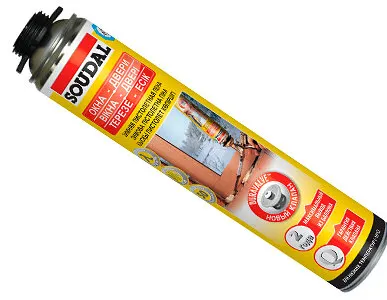 фото ПЕНА МОНТАЖНАЯ ПИСТОЛЕТНАЯ ЗИМНЯЯ SOUDAL