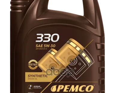 фото PEMCO 5W-30 Sn/Ch-4, A3/B4 4Л (Синт. Мотор. Масло)