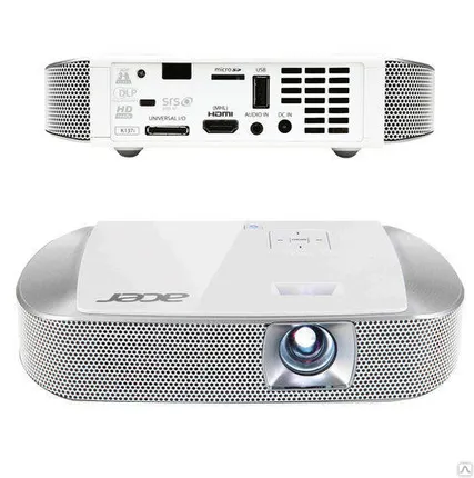 Фото №0 Проектор мультимедийный ACER K137i, DLP, 1280x800, 700 Лм