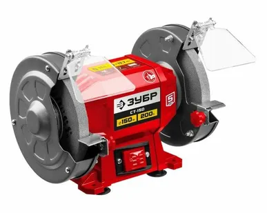 фото ЗУБР СТ-150 заточной станок, d150 мм, 200 Вт