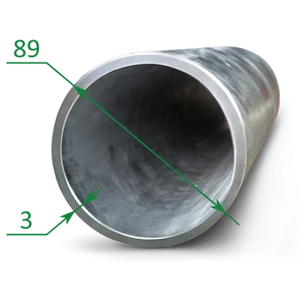 Фото №0 Труба оцинкованная эсв 89x3