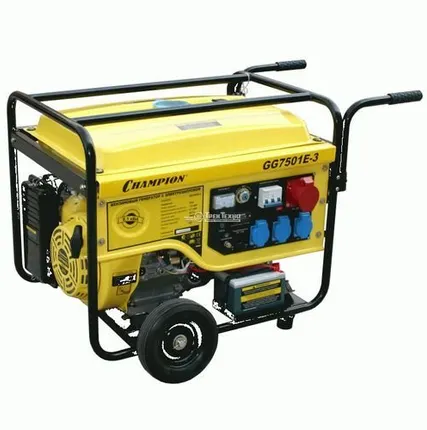 Фото №0 Генератор бензиновый Champion GG 7501 E-3