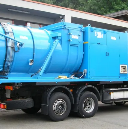 Фото №0 Вакуумный погрузчик на базе вакуумной установки серии S30D-central дизель + фильтр-контейнер + шасси