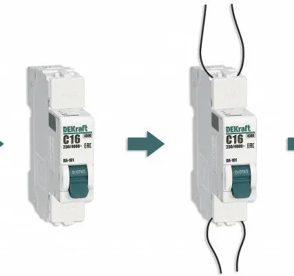 Фото №0 Заглушка клеммная пломбируемая новая КЗ-101 для ВА-101 18107DEK DEKraft