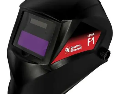 фото Маска сварочная ULTRA F1 (хамелеон, DIN 11, 90х35мм) QUATTRO ELEMENTI