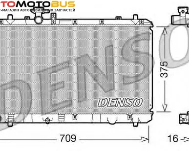 фото Радиатор, охлаждение двигателя DENSO DRM47023 Радиатор охл. ДВС SUZ SX4 1.5L Man.10.05