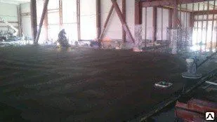 фото Полы промышленные с топпингом и упрочняющей пропиткой