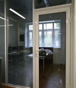 фото Дверь межкомнатная с одним стеклом