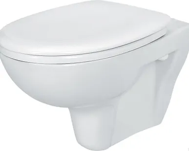 фото Унитаз подвесной "PRESIDENT" с дюропластовым-сиденьем (Cersanit)