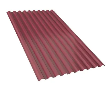 фото Профнастил С21 RAL 3005 Вишнёвый 0,45 мм