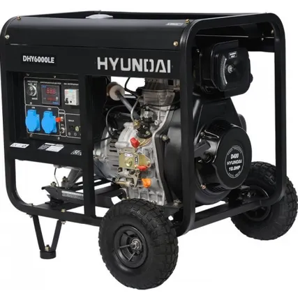 Фото №0 Дизельный генератор HYUNDAI DHY 6000LE
