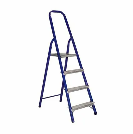 Фото №0 Стремянка металлическая 4 ступени, стальная, облегченная М8304 Алюмет