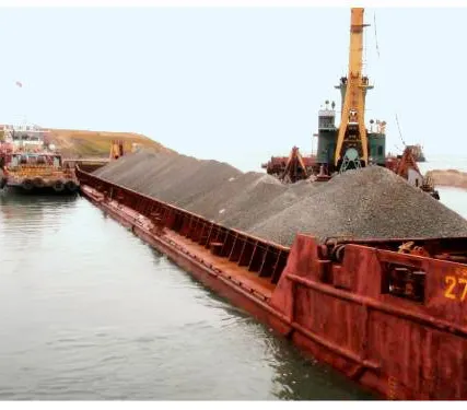 Фото №0 Речная доставка песка