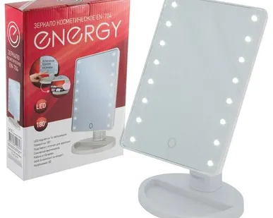фото Зеркало косметическое Energy EN-704 LED подсветка