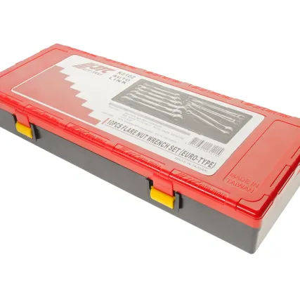 Фото №2 Набор ключей разрезных евро-типа 10 предметов в кейсе JTC