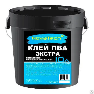 Фото №0 Клей ПВА NovaTech ЭКСТРА 10 кг