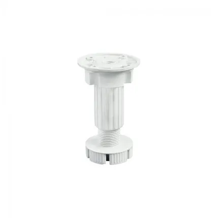 Фото №0 Опора кухонная пласт. h100 трехсоставная, белый (1 уп. = 280 шт.)