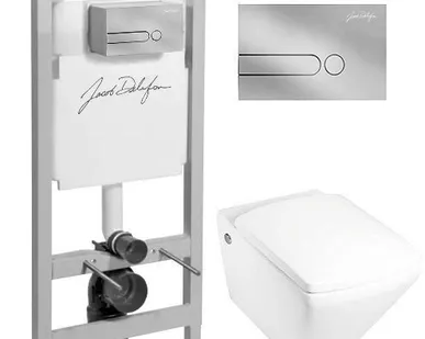 фото Комплект Jacob Delafon Escale E5504-NF+E1306-00+E4326-CP(хром) Jacob Delafo