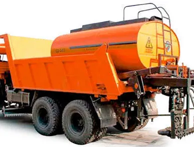 фото Автогудронатор ДС-39К 5 куб.м. на шасси КамАЗ-4308