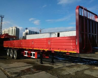 фото Бортовой полуприцеп контейнеровоз 60 тонн.