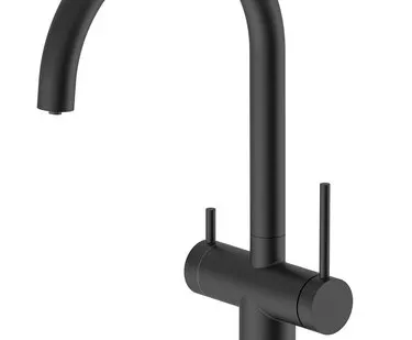 фото Смеситель для кухни Santek Энсо под фильтр WH5A43027N001 черный