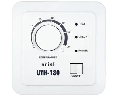 фото Терморегулятор UTH-180 (2,6 КВт) встраиваемый