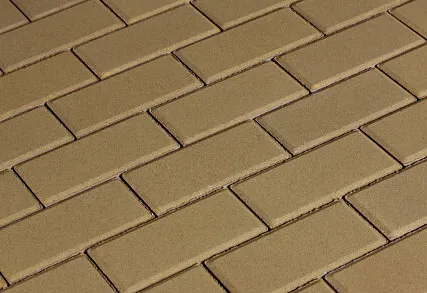 Фото №0 Тротуарная плитка Кирпич (оливковый №420) 200х100х60 мм