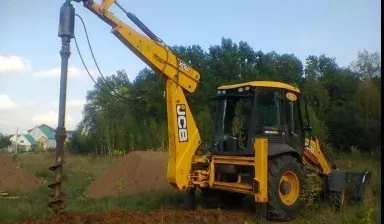 Фото №2 Трактор, экскаватор - погрузчик, гидромолот. JCB