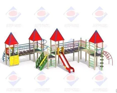 фото Детский игровой комплекс Городок Н=1500